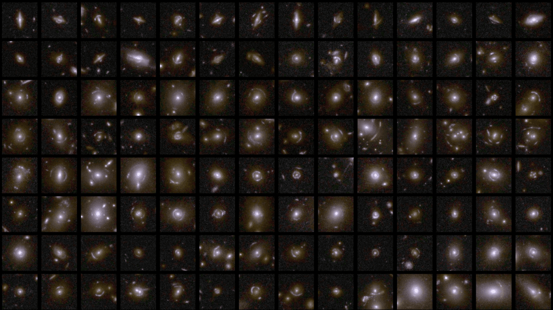 Help scientists find spacetime warps in these Euclid Space Telescope images